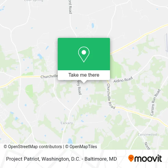 Project Patriot map