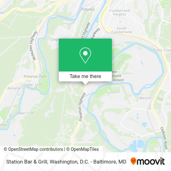 Station Bar & Grill map