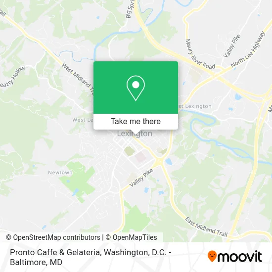 Pronto Caffe & Gelateria map