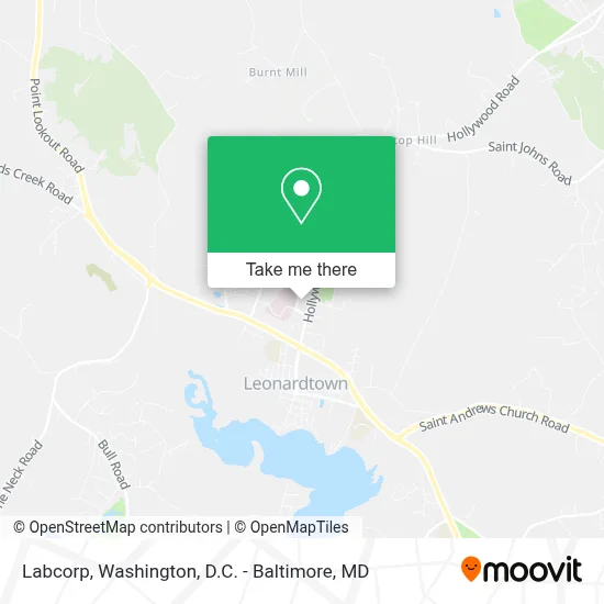 Labcorp map