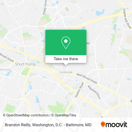Brandon Reilly map