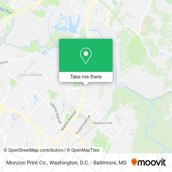 Monzon Print Co. map
