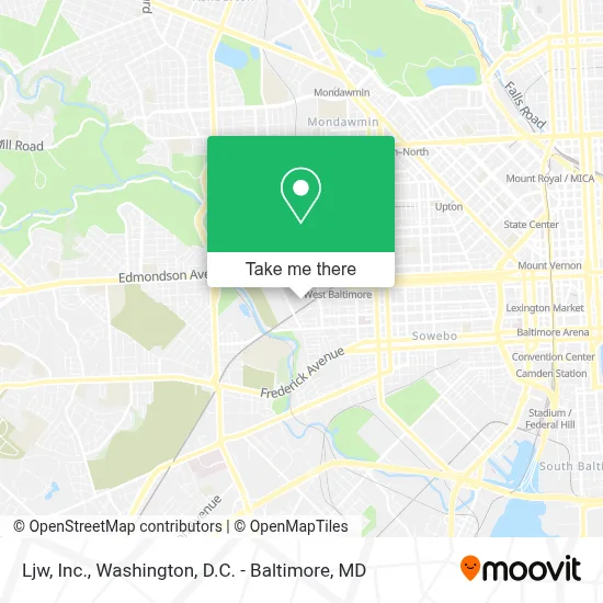 Ljw, Inc. map