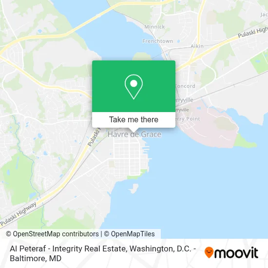 Al Peteraf - Integrity Real Estate map