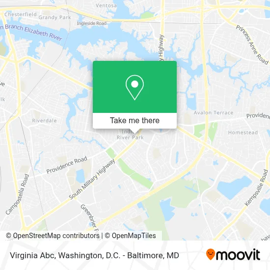 Virginia Abc map
