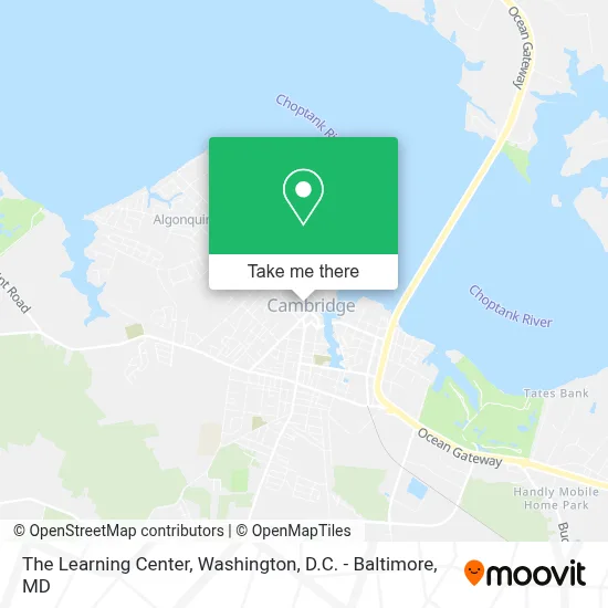 The Learning Center map