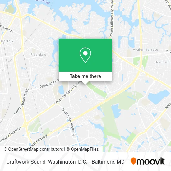 Craftwork Sound map