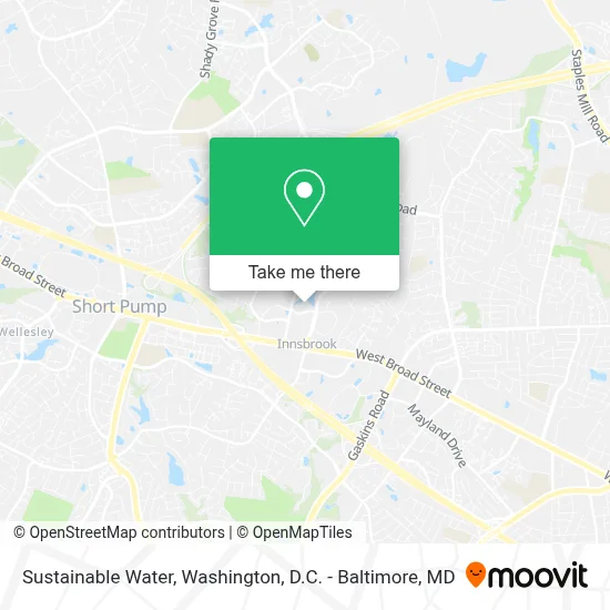 Sustainable Water map