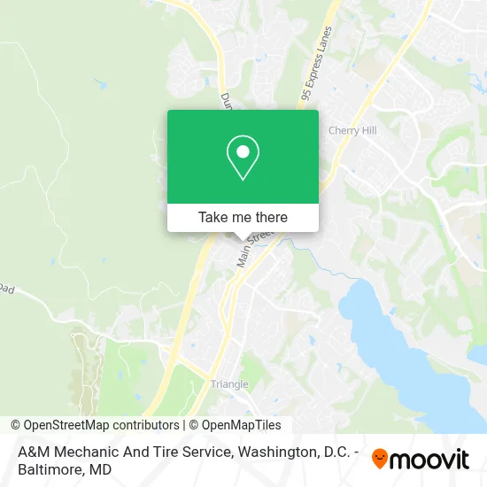 A&M Mechanic And Tire Service map