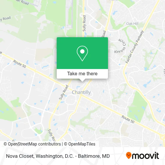 Nova Closet map