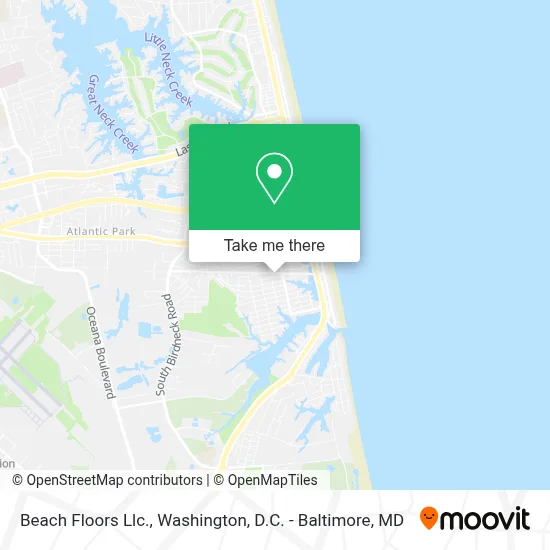 Beach Floors Llc. map