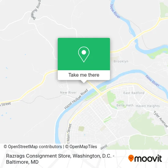 Razrags Consignment Store map