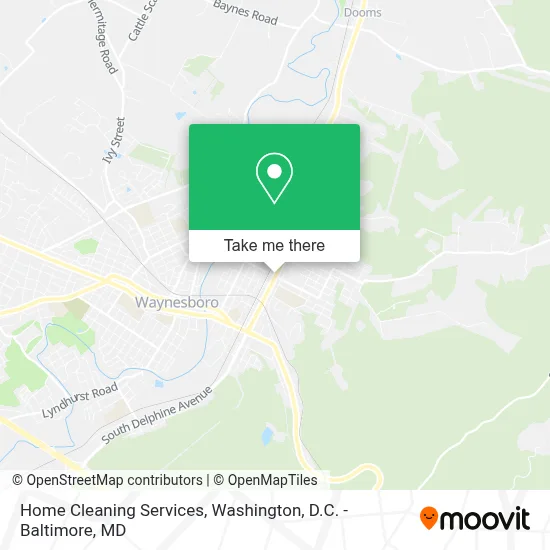 Home Cleaning Services map
