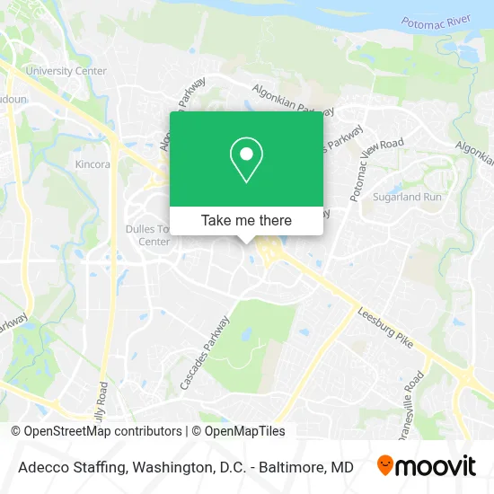 Adecco Staffing map