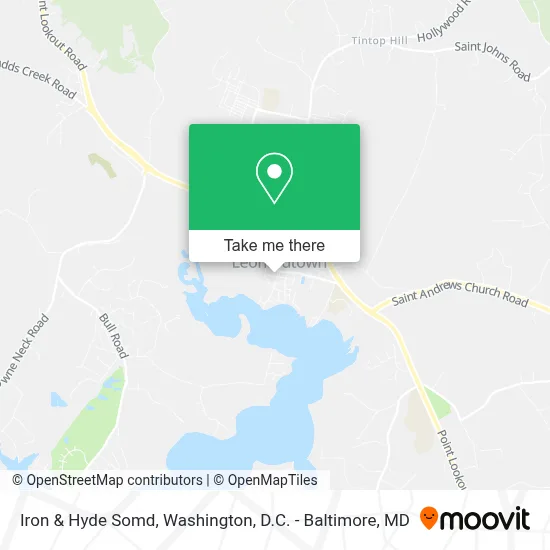 Iron & Hyde Somd map
