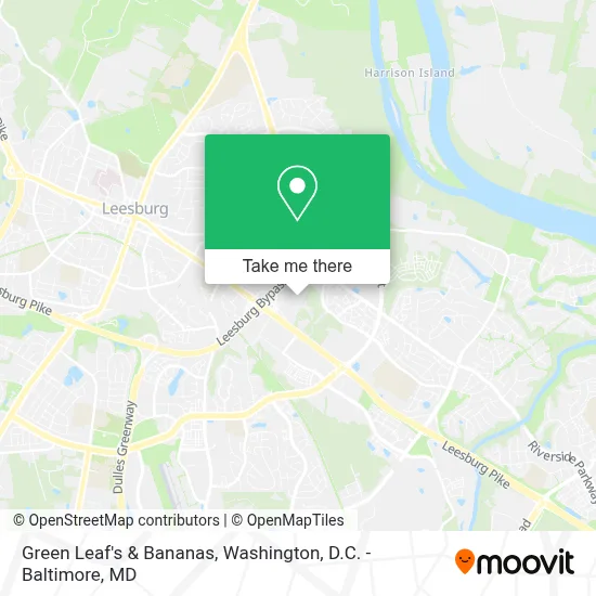 Green Leaf's & Bananas map