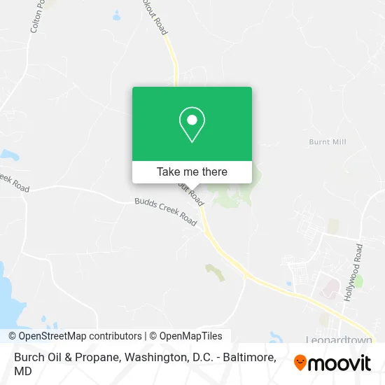 Burch Oil & Propane map