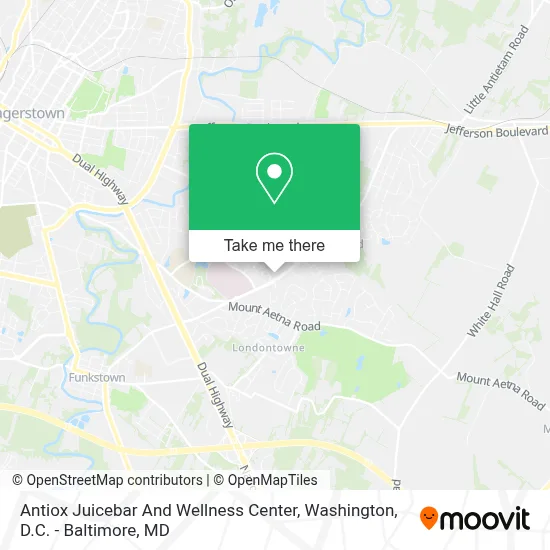 Antiox Juicebar And Wellness Center map