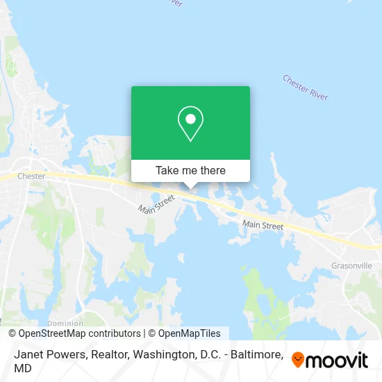 Janet Powers, Realtor map