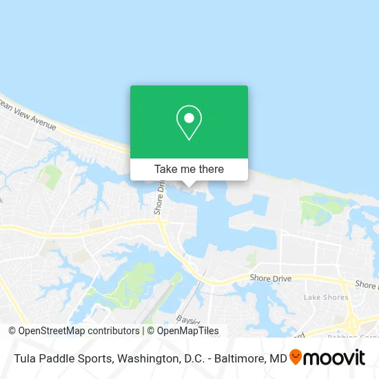 Tula Paddle Sports map