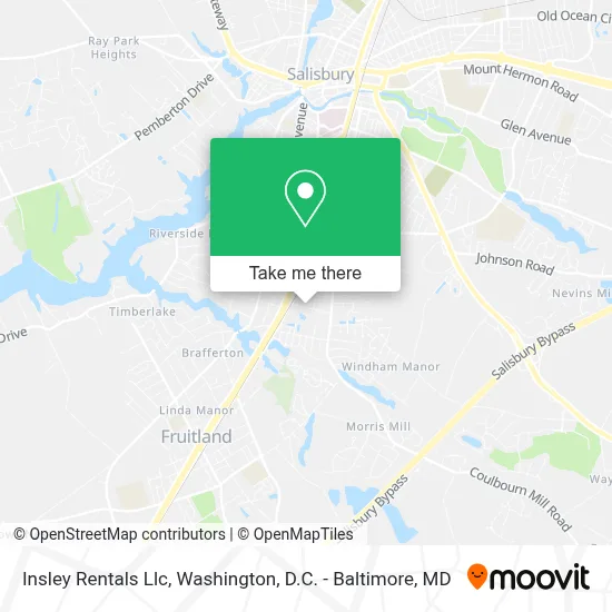 Insley Rentals Llc map