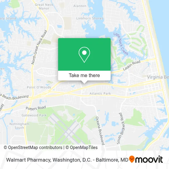 Walmart Pharmacy map