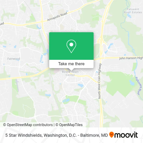 5 Star Windshields map