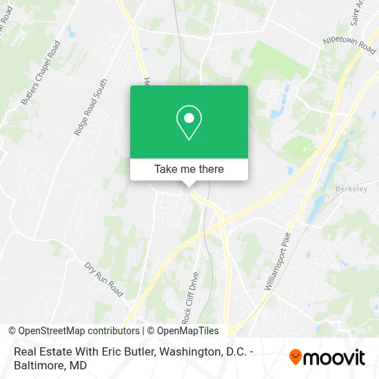 Real Estate With Eric Butler map