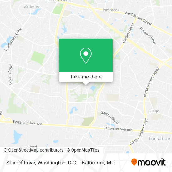 Star Of Love map
