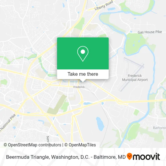 Beermuda Triangle map