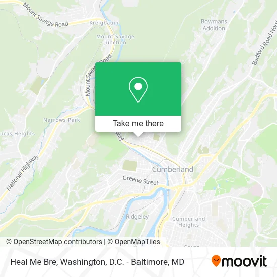 Heal Me Bre map