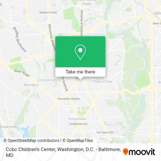 Ccbc Children's Center map