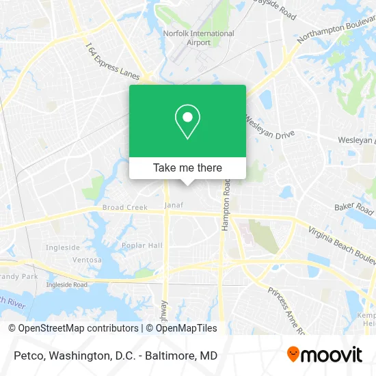 Petco map