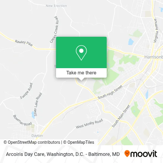 Arcoiris Day Care map