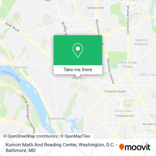 Kumon Math And Reading Center map