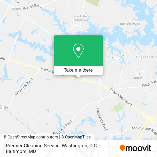 Premier Cleaning Service map
