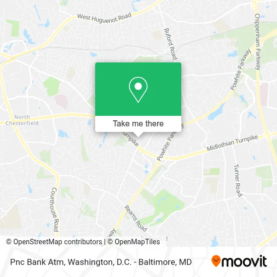 Pnc Bank Atm map