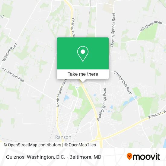 Quiznos map