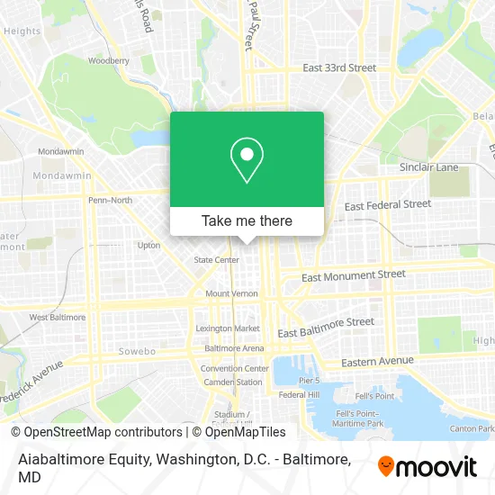 Aiabaltimore Equity map