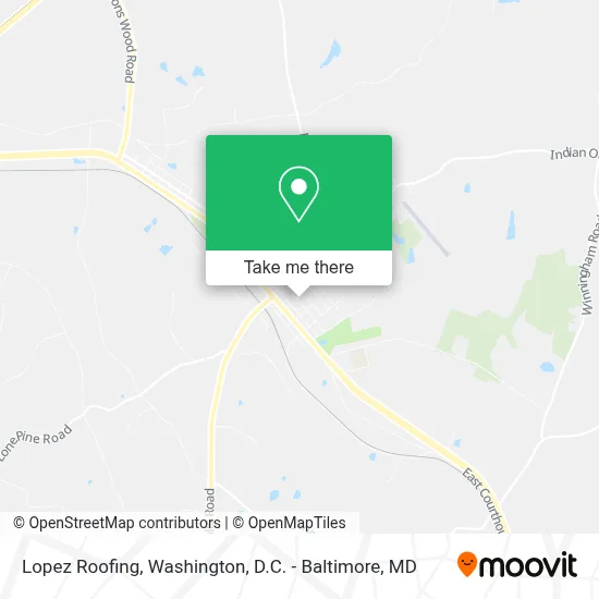 Lopez Roofing map