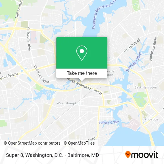 Super 8 map