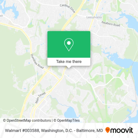 Walmart #003588 map