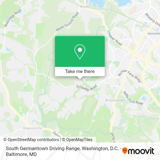 South Germantown Driving Range map