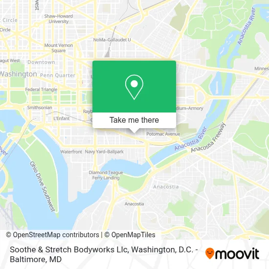 Soothe & Stretch Bodyworks Llc map