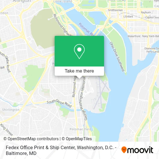 Fedex Office Print & Ship Center map