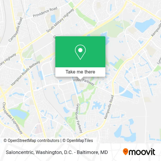 Saloncentric map