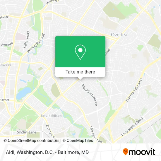 Aldi map