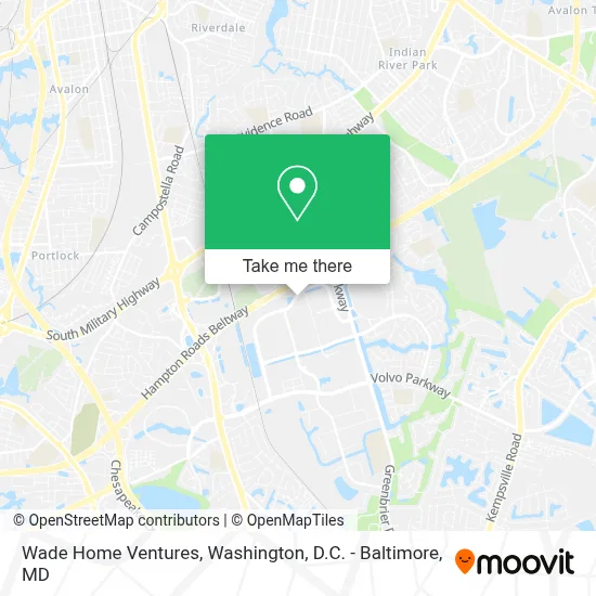 Wade Home Ventures map