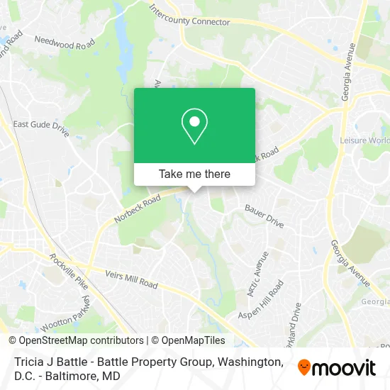 Tricia J Battle - Battle Property Group map
