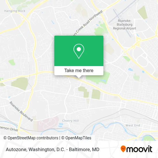 Autozone map